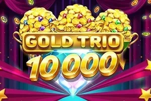 Playtech : Gold Trio 10000 - IDAGENT138