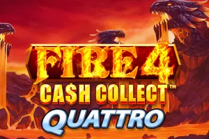 Playtech : Fire 4: Cash Collect Quattro - IDAGENT138