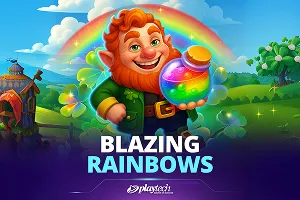 Playtech : Blazing Rainbows - IDAGENT138