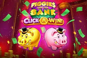 Playtech : Piggies and the Bank: Click-A-Win - IDAGENT138